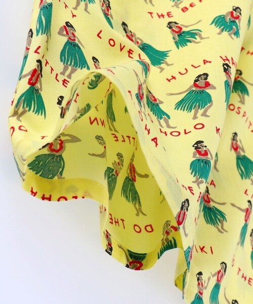 「branshes」 「KIDS」ノースリーブワンピース 110 マスタード キッズ_画像4