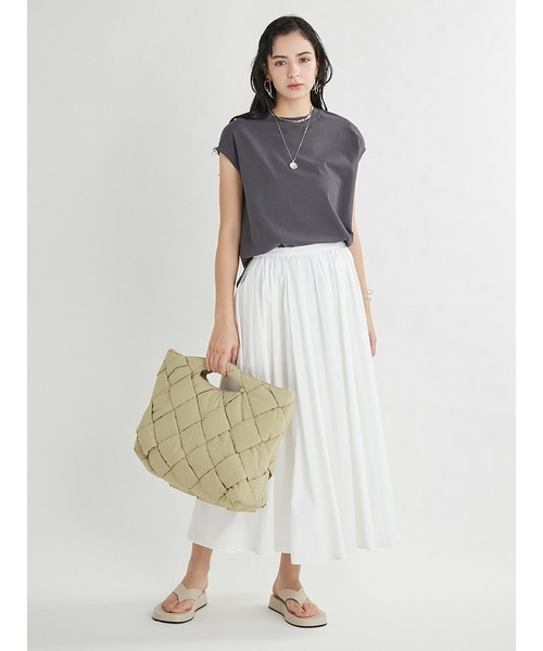 「Mila Owen」 フレアスカート 00 ネイビー レディース_画像2