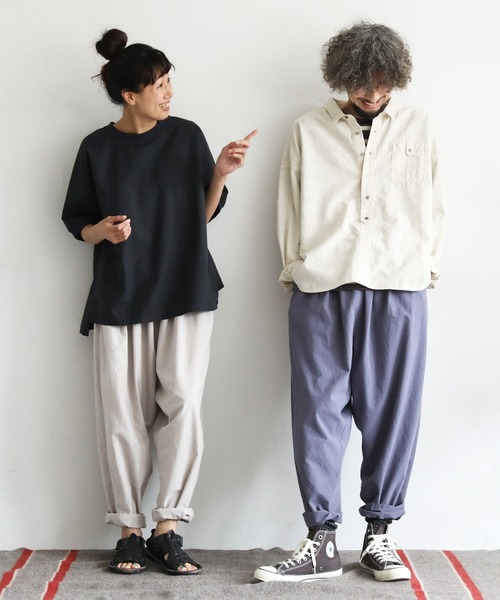 「soulberry」 イージーパンツ 2 グレー レディース_画像2