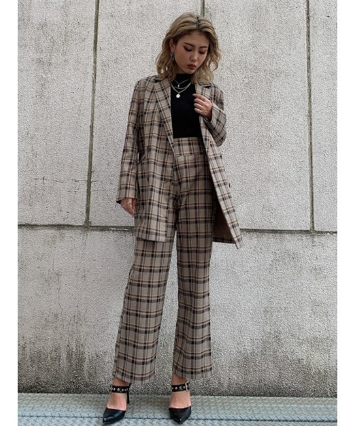 「EGOIST」 テーラードジャケット FREE ネイビー レディース_画像2