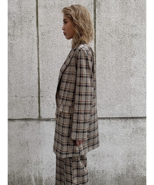 「EGOIST」 テーラードジャケット FREE ネイビー レディース_画像4