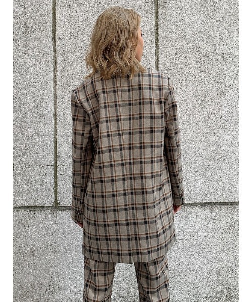 「EGOIST」 テーラードジャケット FREE ネイビー レディース_画像6