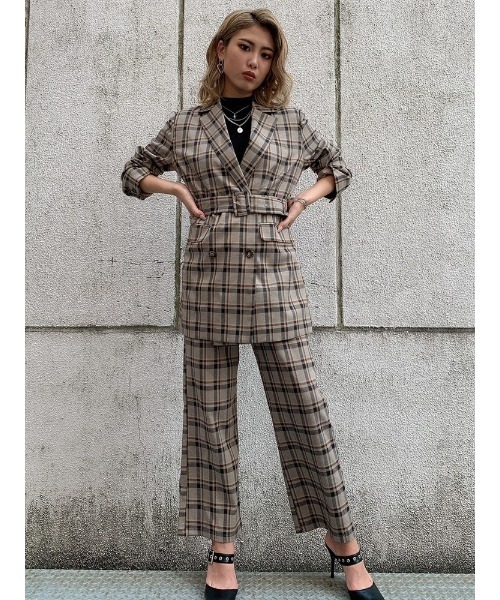 「EGOIST」 テーラードジャケット FREE ネイビー レディース_画像8