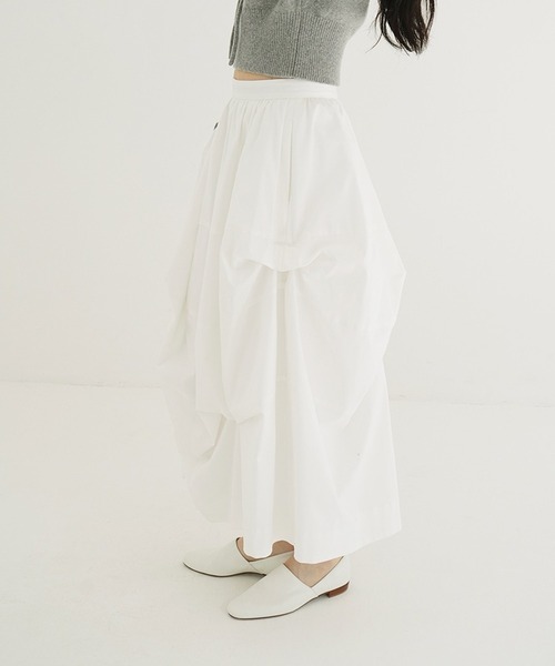 CLANE（クラネ） スカート TUCKING VOLUME SKIRT : ZOZOTOWN Yahoo!店