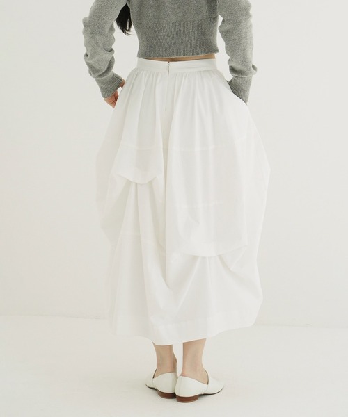 CLANE（クラネ） スカート TUCKING VOLUME SKIRT : ZOZOTOWN Yahoo!店