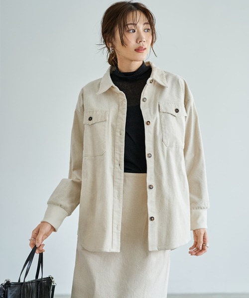 styling/ エンブロイダリーオーバーシャツジャケット 新品 styling/｜エンブロイダリーオーバーシャツジャケット | Rakuten