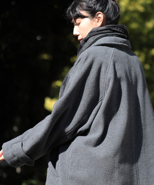 b1723＊ ソウルベリー 大きいサイズ4L 着崩しコート 楽天市場】ウールで『着くずしコート』 M/L/LL/3L/4Lサイズ レディース