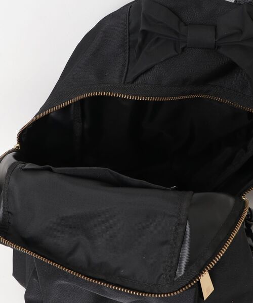 「LANVIN en Bleu」 ワンポイントリュック - ブラック レディース_画像4