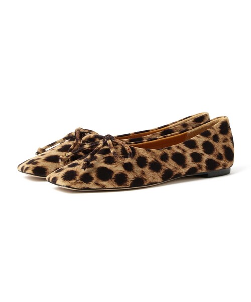 PIPPICHIC ピッピシック　レオパード　AMBER BALLET 37 PIPPICHIC（ピッピシック） バレエシューズ パンプス PIPPICHIC