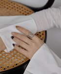 指輪 リング 「金属アレルギー対応/ステンレス...の詳細画像4