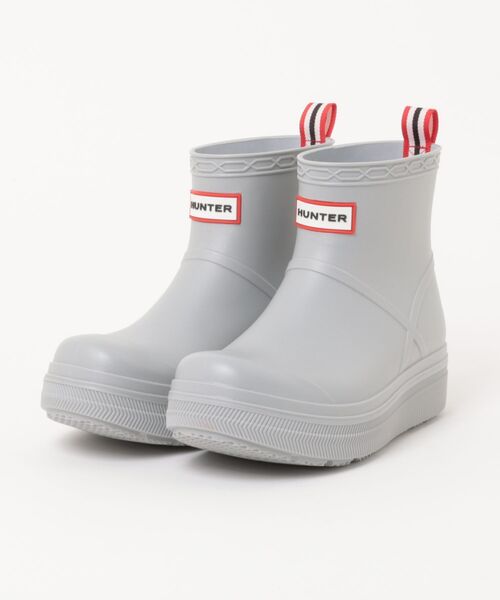 Hunter長靴　シルバー HUNTER（ハンター） 長靴 レインブーツ ユニセックス プレイ モール