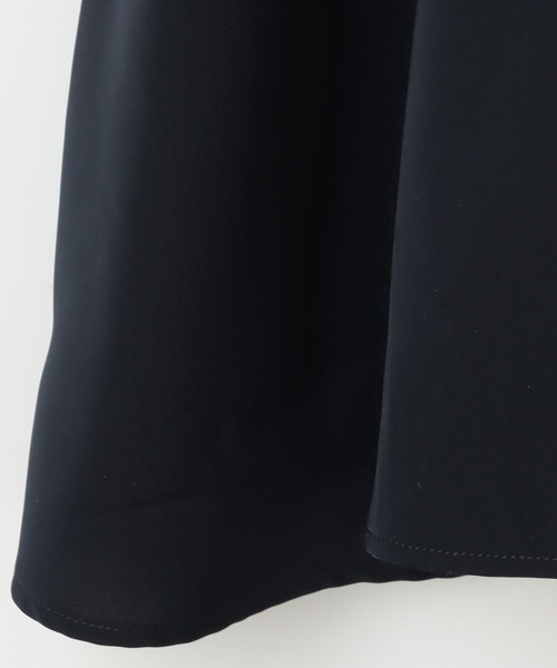 「Honeys」 「GLACIER」長袖ワンピース LL ネイビー レディース_画像6