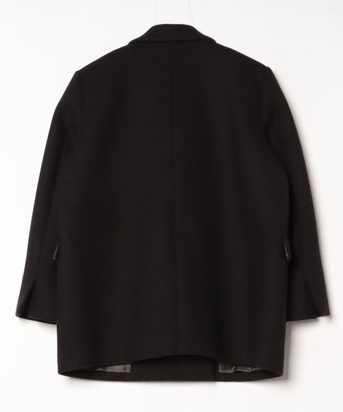 「EMMEL REFINES」 テーラードジャケット S ダークグレー レディース_画像2