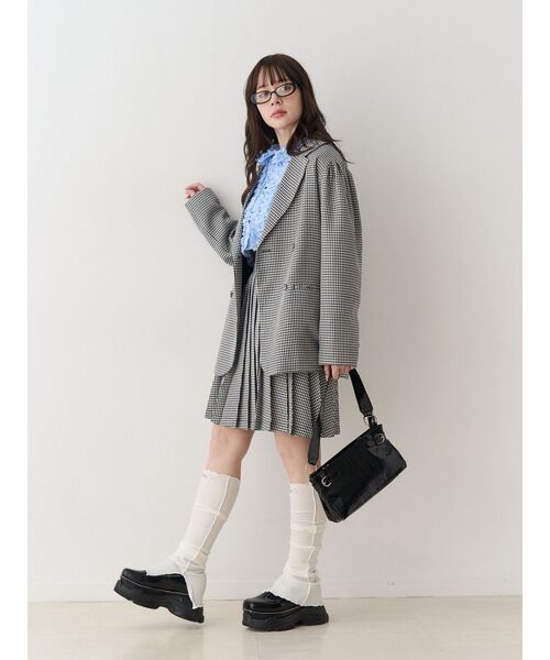 jouetie（ジュエティ） スカート 入学式 卒業式 ニーレングスプリーツ