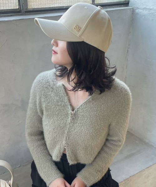 「mellowneon」 キャップ FREE ブラック レディース_画像3