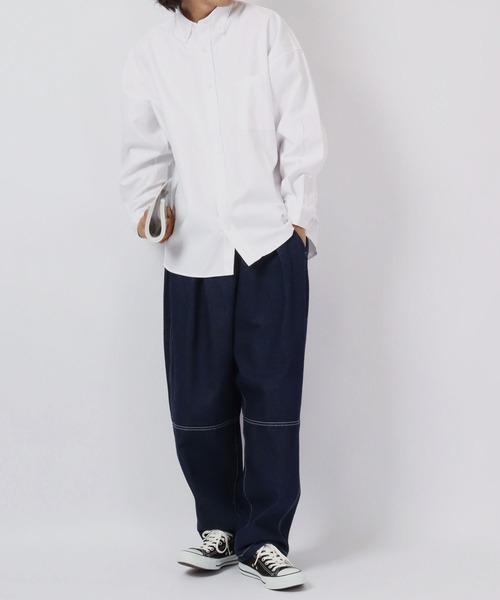 「FUNALIVE」 「HALHAM」デニムパンツ L ワンウォッシュ メンズ_画像7