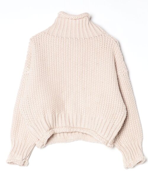 「DURAS」 長袖ニット FREE ベージュ レディース_画像2