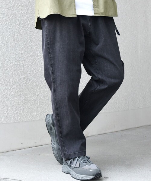 ☆極美品 Gramicci ブラックデニムジーンズ Lサイズ GRAMICCI（グラミチ） デニムパンツ LARGE ブラック メンズ : ZOZOTOWN