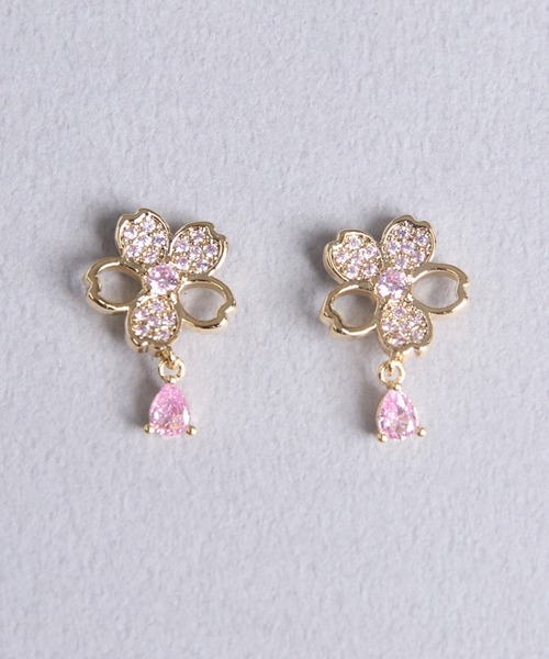 Zoule（ゾーラ） ピアス ゾーラ：”New me”シリーズ sakusaku 桜 さくら