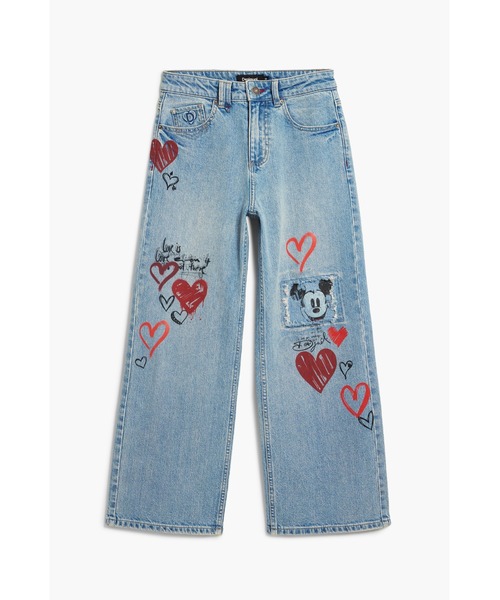 Desigual(デシグアル) ジーンズ デニム デニムパンツ ミッキーマウス Desigual(デシグアル) ジーンズ デニム デニムパンツ ミッキーマウス