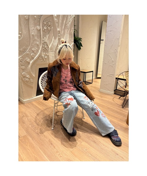 Desigual（デシグアル） ジーンズ デニム デニムパンツ ミッキーマウス