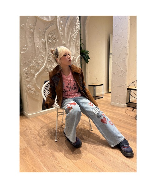 Desigual（デシグアル） ジーンズ デニム デニムパンツ ミッキーマウス