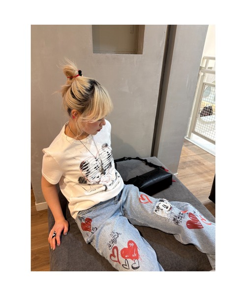 Desigual(デシグアル) ジーンズ デニム デニムパンツ ミッキーマウス Desigual(デシグアル) ジーンズ デニム デニムパンツ ミッキーマウス