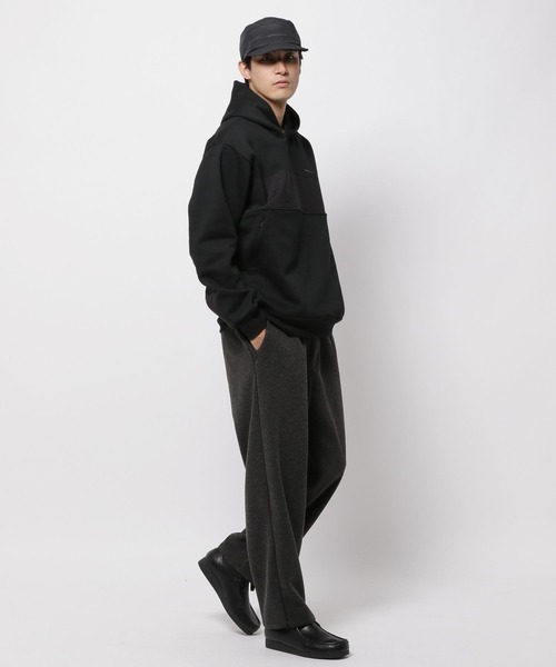 「NUMERALS」 プルオーバーパーカー MEDIUM オフホワイト メンズ_画像5