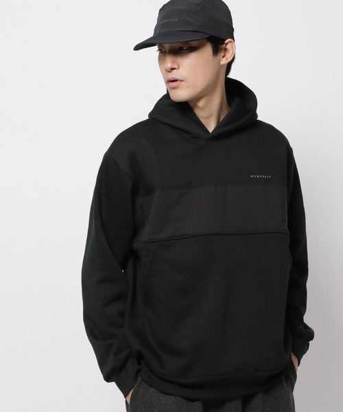 「NUMERALS」 プルオーバーパーカー MEDIUM オフホワイト メンズ_画像6