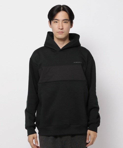 「NUMERALS」 プルオーバーパーカー MEDIUM オフホワイト メンズ_画像9