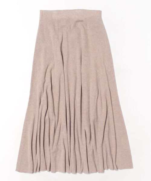 「Mila Owen」 フレアスカート 0 ライトベージュ レディース_画像2