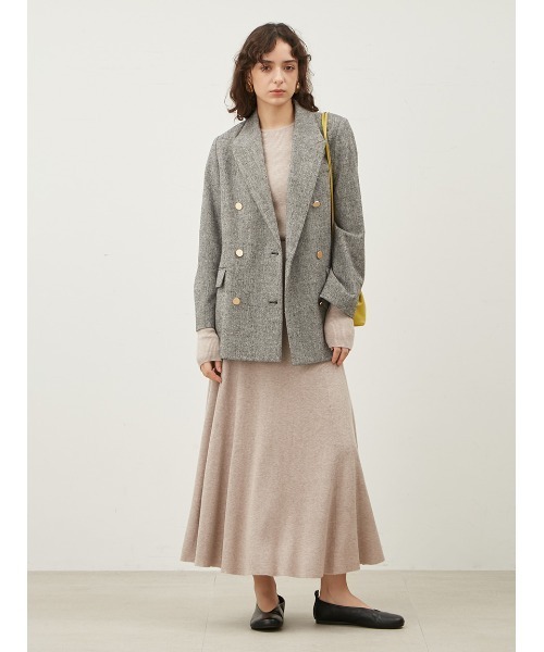 「Mila Owen」 フレアスカート 0 ライトベージュ レディース_画像4