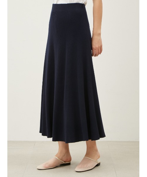 「Mila Owen」 フレアスカート 0 ライトベージュ レディース_画像5