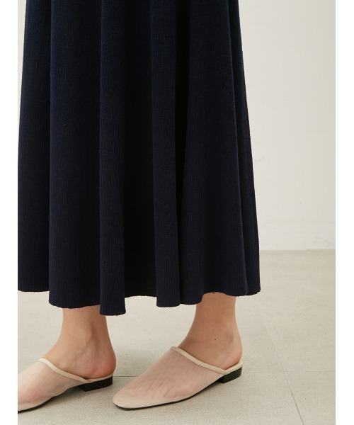 「Mila Owen」 フレアスカート 0 ライトベージュ レディース_画像8