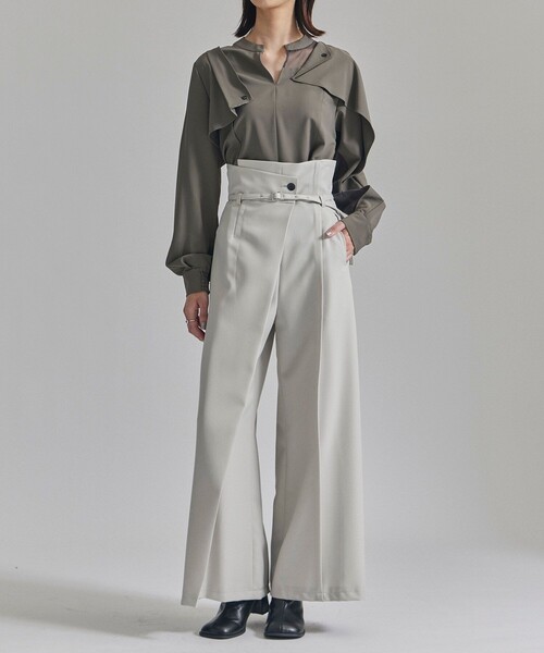 「UNITED TOKYO」 長袖ブラウス FREE ピンク レディース_画像2