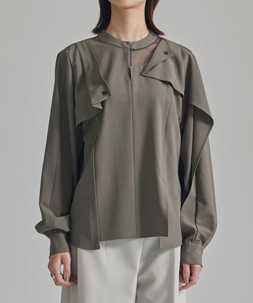 「UNITED TOKYO」 長袖ブラウス FREE ピンク レディース_画像3