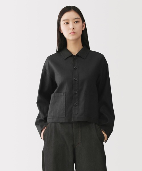 MUJI Labo コート アウター 「MUJI Labo」婦人 太番手リネンジャケット