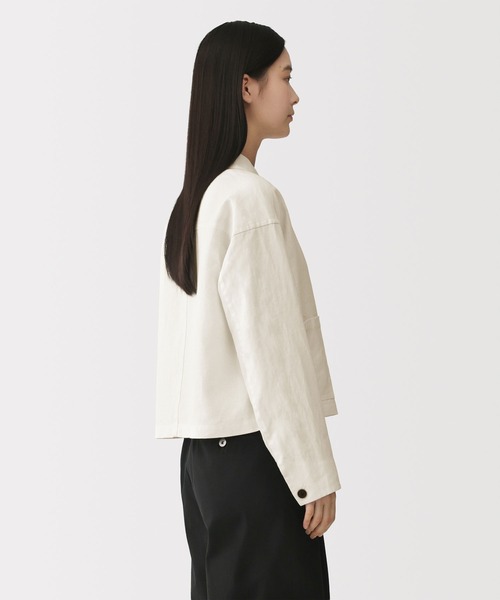 MUJI Labo コート アウター 「MUJI Labo」婦人 太番手リネンジャケット