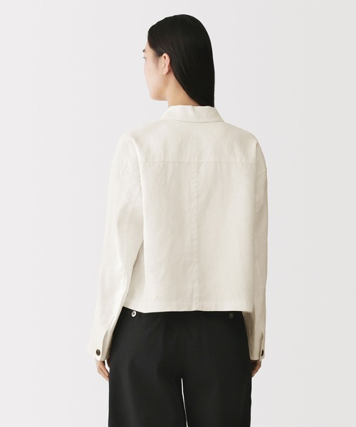 MUJI Labo コート アウター 「MUJI Labo」婦人 太番手リネンジャケット