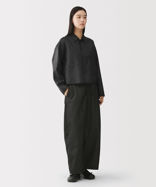 MUJI Labo コート アウター 「MUJI Labo」婦人 太番手リネンジャケット
