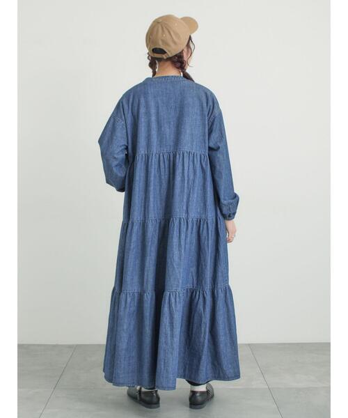 Samansa Mos2（サマンサモスモス） ワンピース 「オーガニックコットン