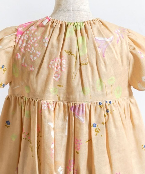 ベビー服 ロンパース 「NAOMI ITO(ナオミイトウ)」 フレアスリーブオール 70・80cmの画像