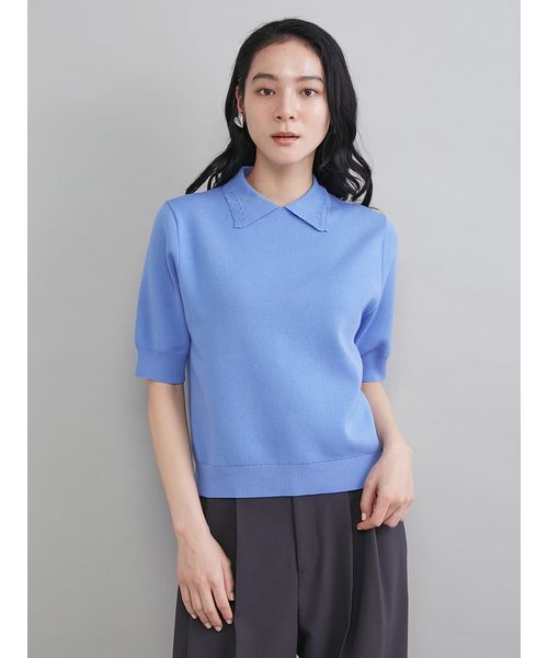 ミラオーウェン❤レースアップニット 帰省に、新年のご挨拶にetc.【Mila Owenのセットアップ】が頼りになり