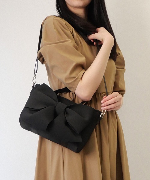 「CURI BISCUI」 2WAYバッグ FREE ブラック レディース_画像9