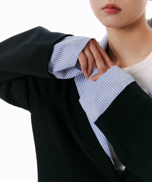 「JUST A NOON」 ジャケット FREE ブルー レディース_画像2