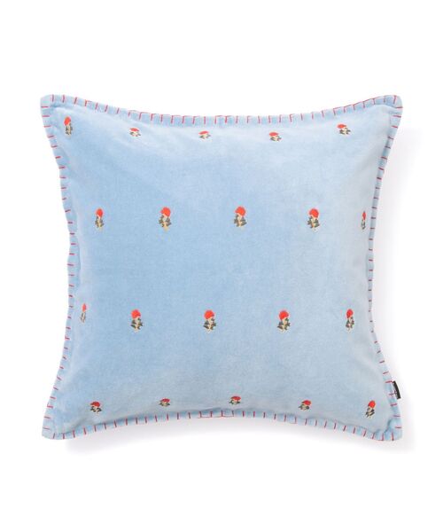 フランフラン リネンクッションカバー 3点 麻 白ブルー Francfranc フランフラン リネンクッションカバー 3点 麻 白ブルー Francfranc