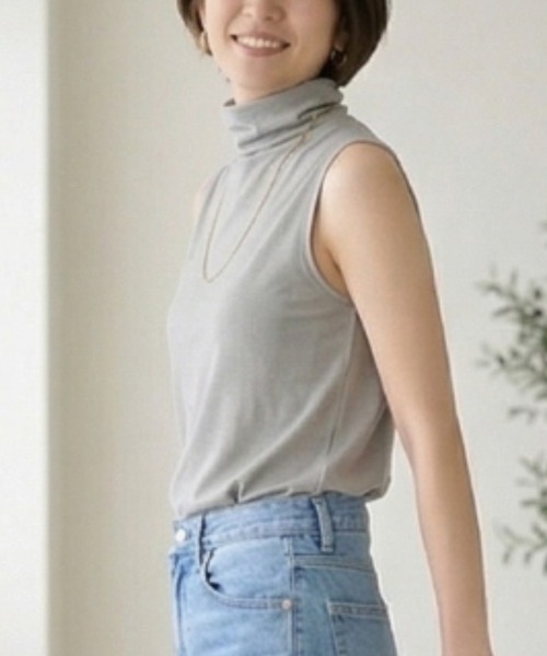 Belta attrice（ベルタアトリーチェ） タンクトップ ノースリーブ