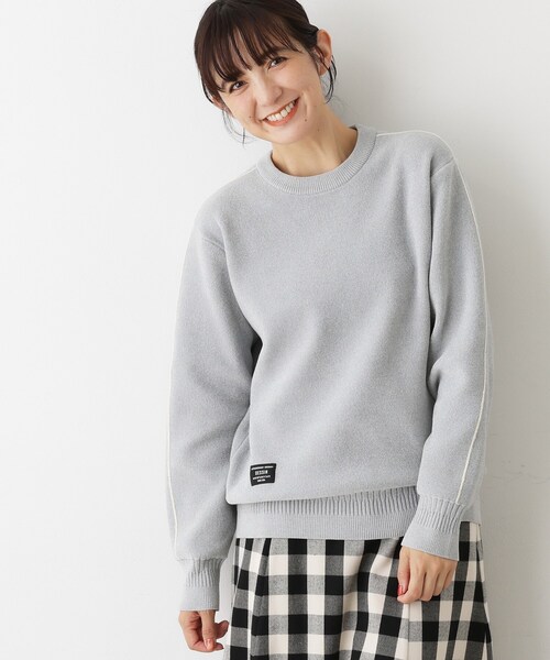 「Dessin」 長袖ニット 03 アイボリー レディース_画像6