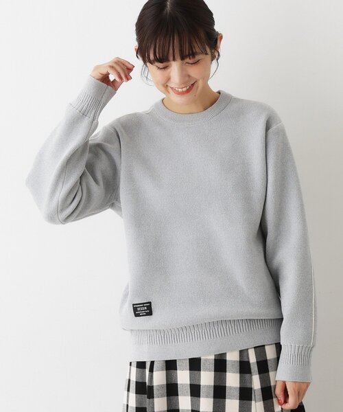 「Dessin」 長袖ニット 03 アイボリー レディース_画像7
