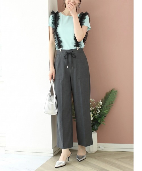 misha&puff サスペンダー付パンツ　6y 新品未使用 fifth（フィフス） ワイドパンツ パンツ 「XSサイズあり」チュール